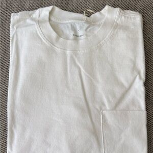 Everlane Oversized Classic White Men's T-Shirt Tee Small MSRP $48